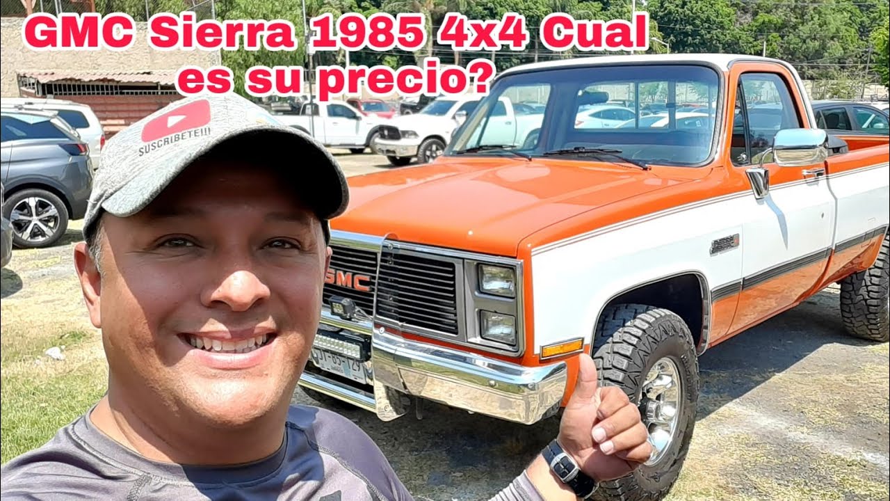 camionetas clasicas GMC sierra 4x4 swap motor vortec cual es su precio  pick up truck