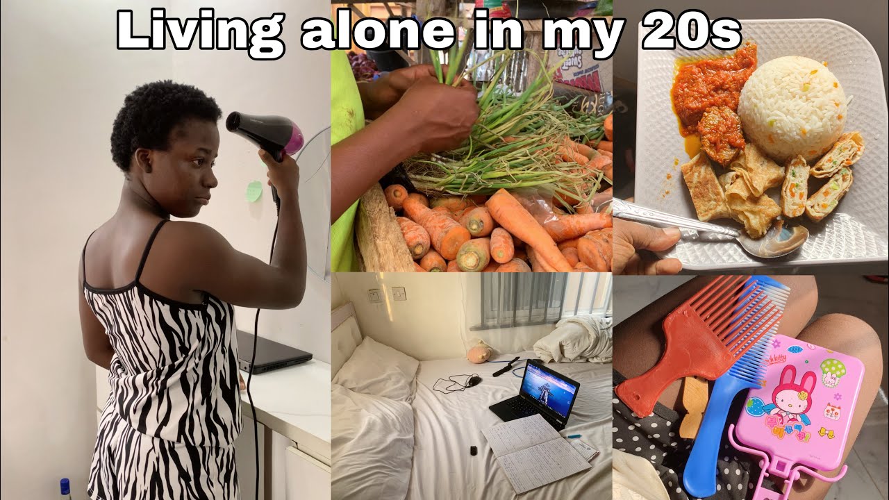 Living Alone in Nigeria | Calm Days at Home, Grocery Shopping & Cooking