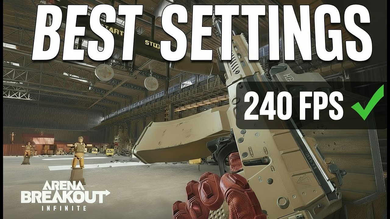 5 MUST-CHANGE SETTINGS in Arena Breakout Infinite!