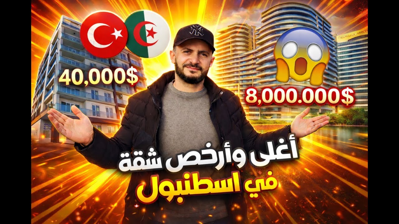 دخلت أرخص و أغلى شقة في إسطنبول تركيا! سيصدمك سعر أغلى شقة!