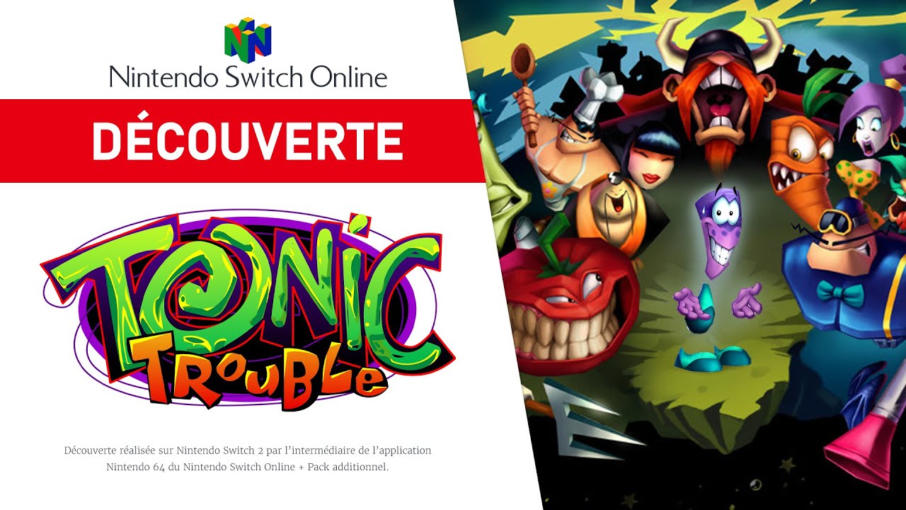 Tonic Trouble (Nintendo 64) | N'oubliez pas les sauvegardes d'état ! Gameplay Nintendo Switch Online