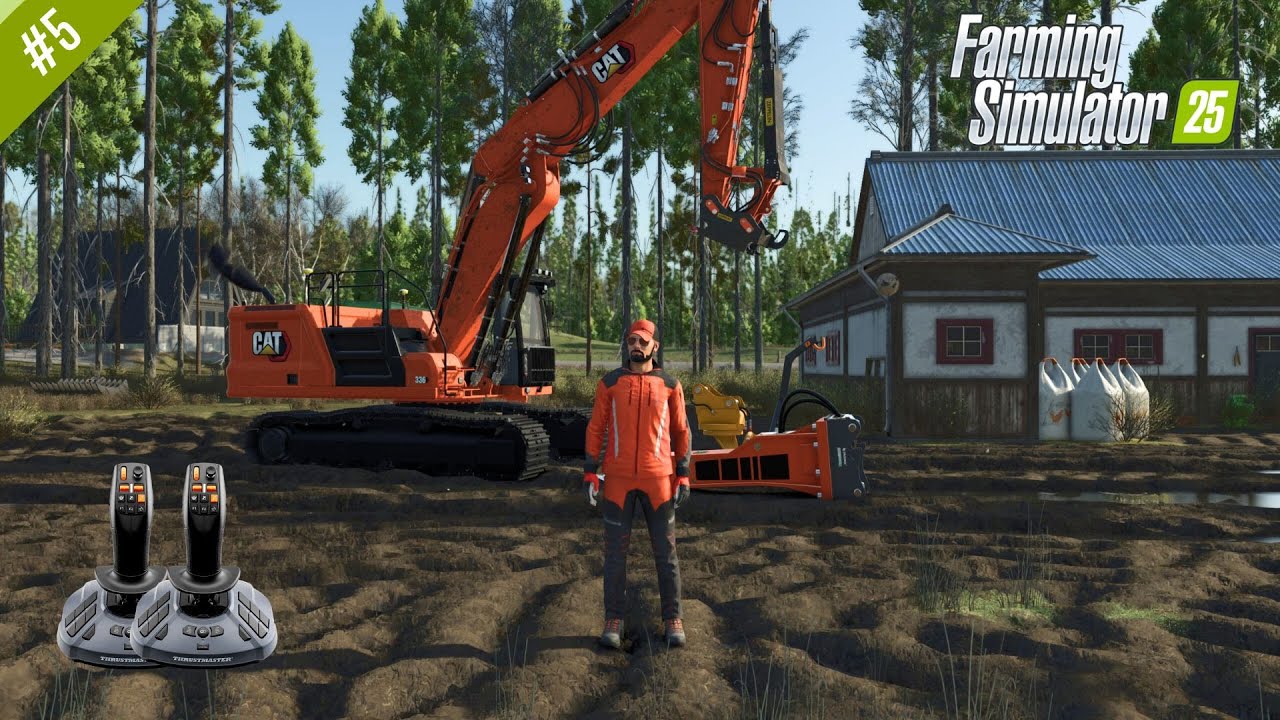 FS25 Demolition & Lime Production |  Farming Simulator 25