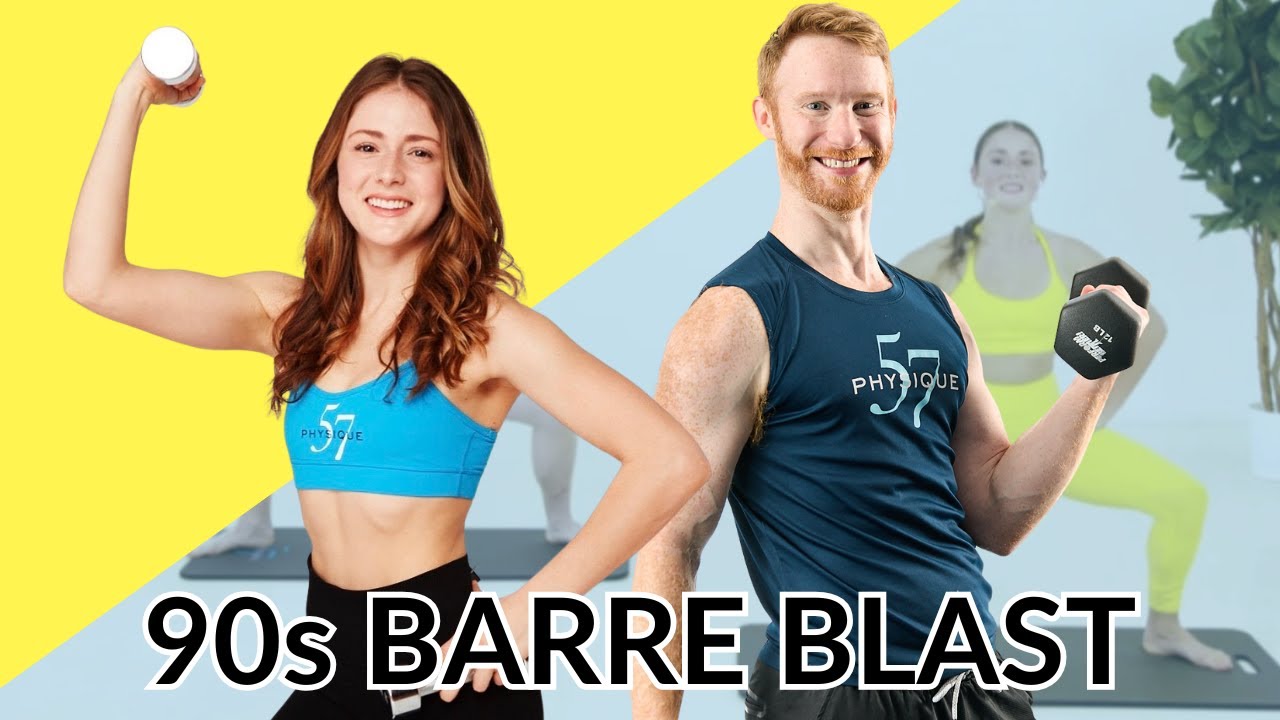 SAVED BY THE BARRE: 90s Barre Blast! #barre #workout