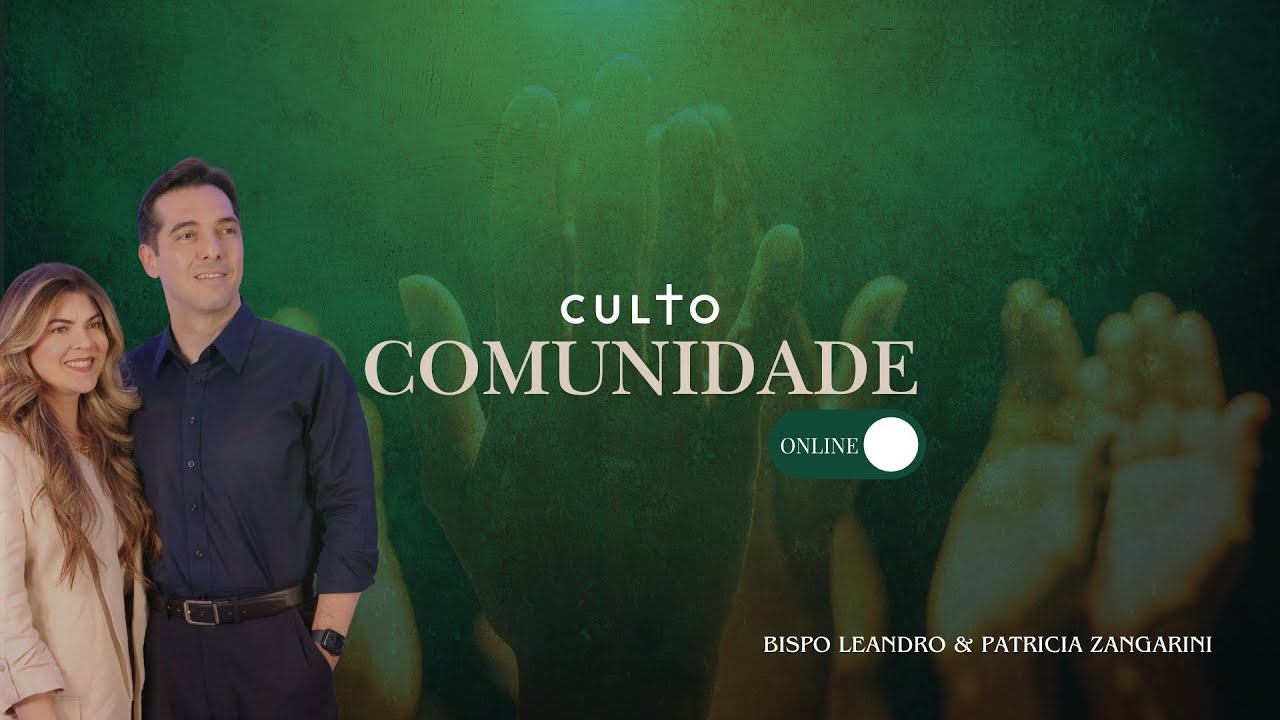 “NÃO PARE NO MEIO DO CAMINHO” | Culto Comunidade Online | Domingo 22/02/2026 