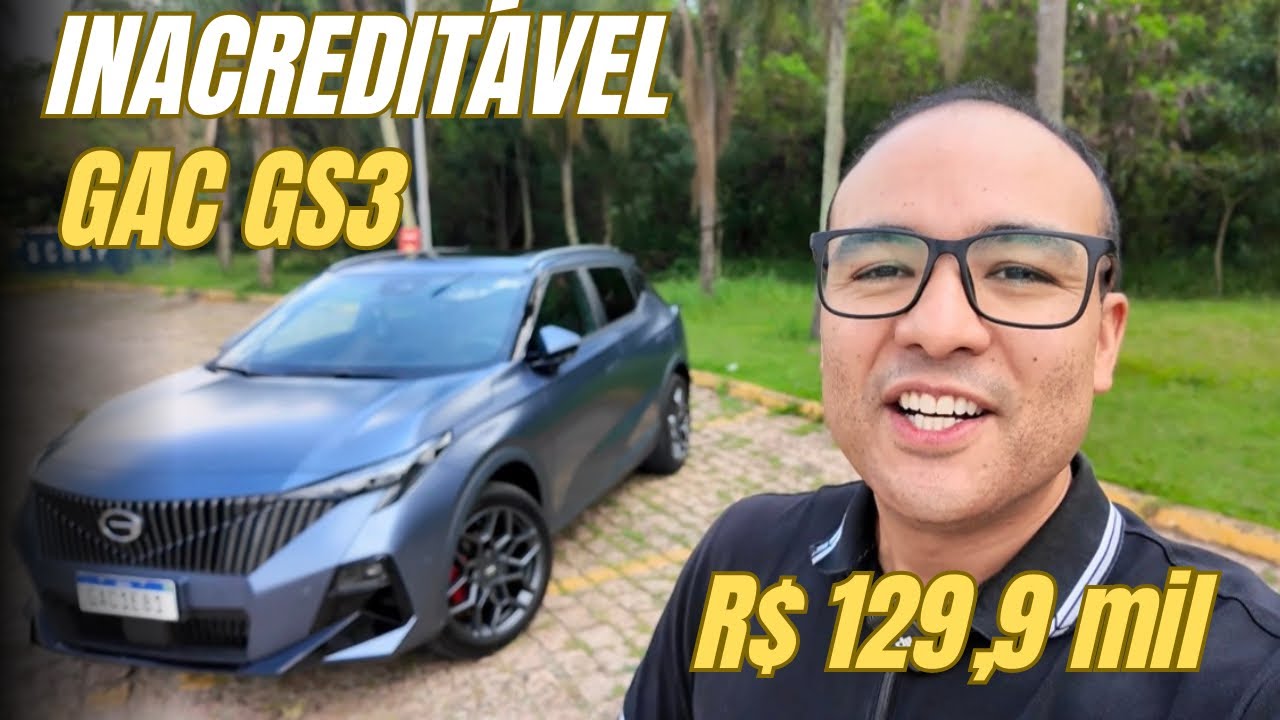 GAC GS3 a preço de Tiggo 5X: é melhor por R$ 129,9 mil? Itens de série e preços 