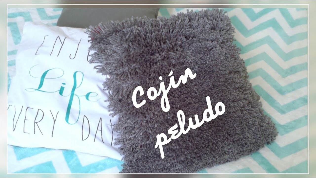 Cojín decorativo peludo 💕 Fluffy Cushion