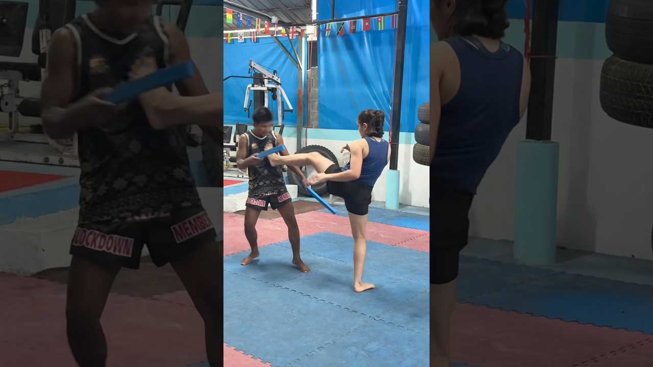 Muay Thai Fundamentals💪🏻#muaythai #thailand #training #coach #phuket #gym #motivation #shorts