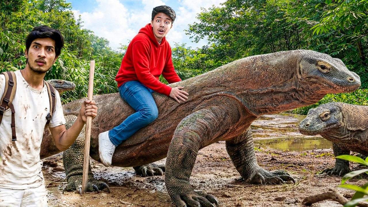 I Spent 24 Hours with the World&rsquo;s Largest Lizard on Earth!