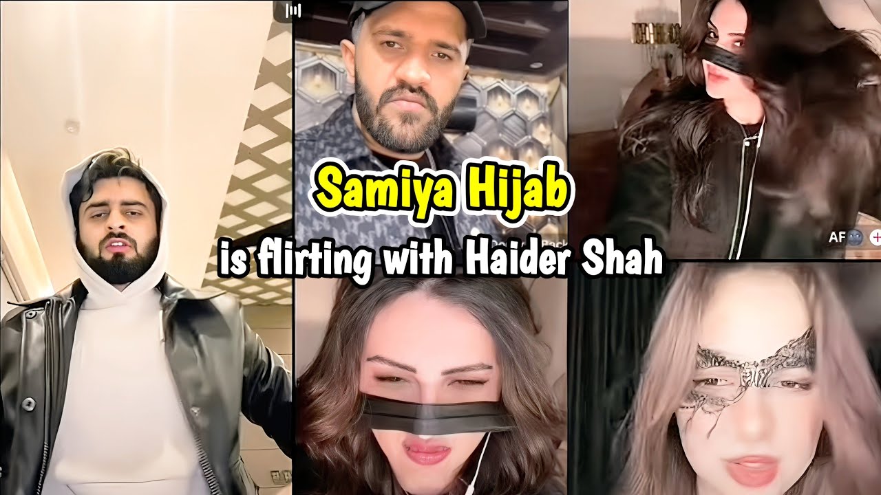 Samiya Hijab is flirting with Haider Shah 😂 | Live with Haider & Kainat 