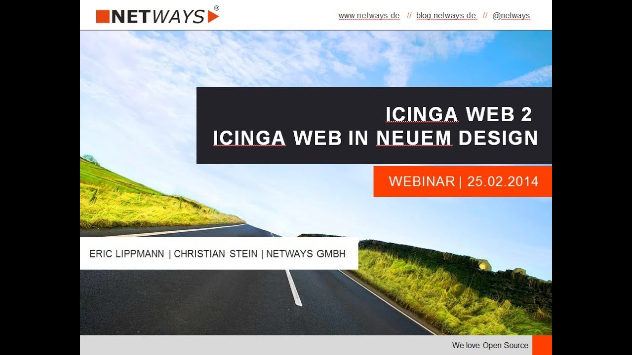 Icinga Web 2: Icinga Web in neuem Design (Webinar 25. Februar 2014)