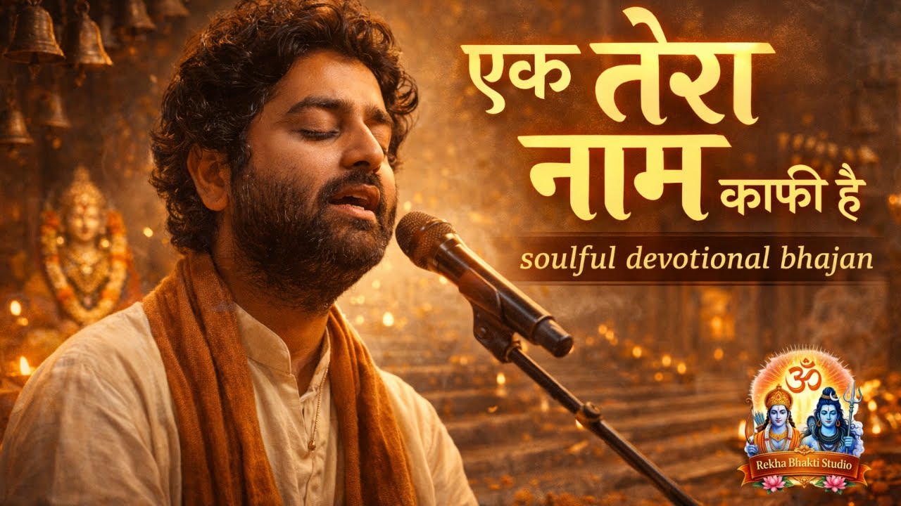 Ek Tera Naam Kaafi Hai | Soulful Hindi Bhajan | Mandir Devotional Song | Rekha Bhakti Studio