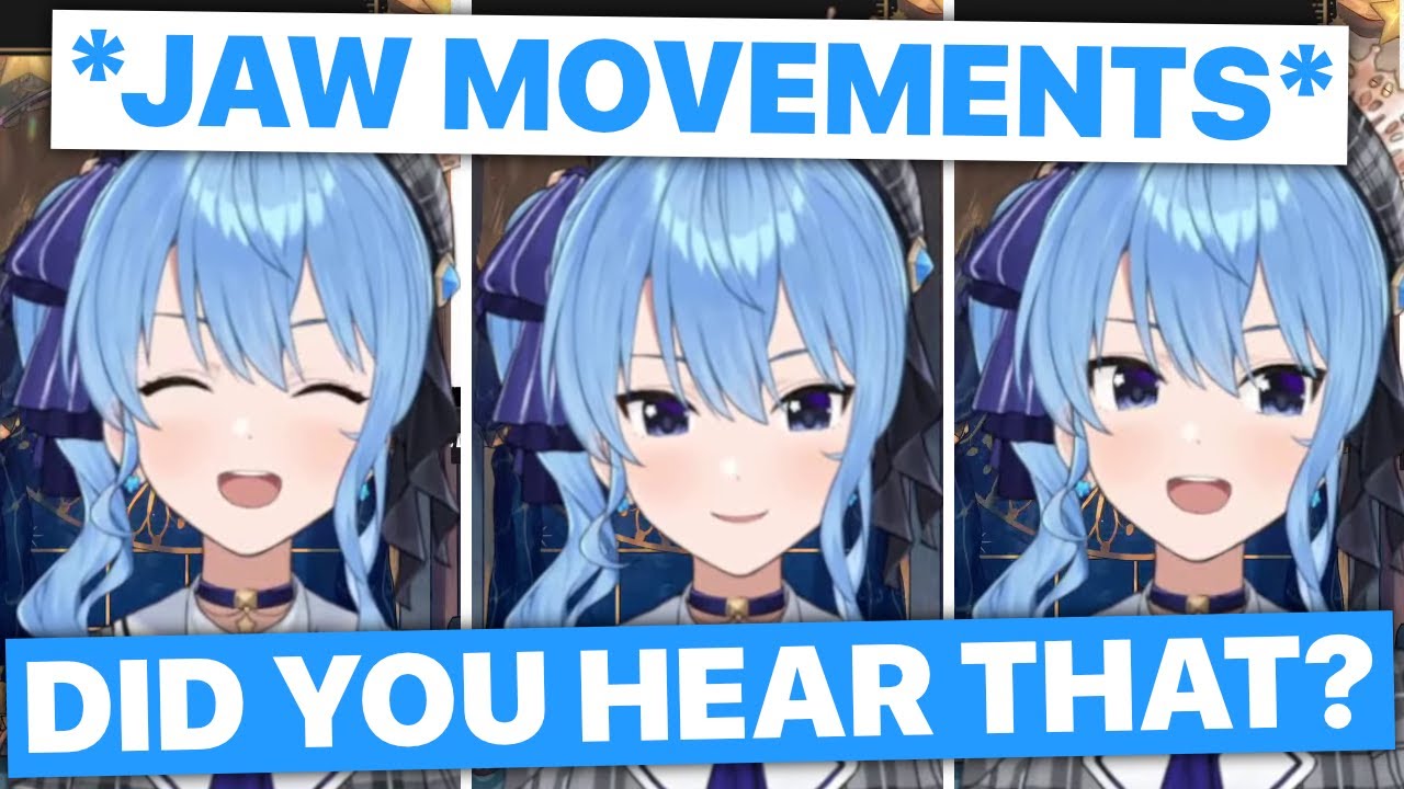 Suisei Tries To Let Chat Hear Her Jaw Make Popping Noises (Suisei /Hololive) [Eng Subs]