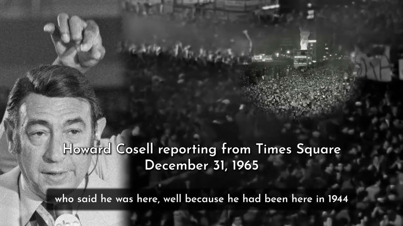 [AUDIO] New Years Eve with Guy Lombardo - Times Square Report with Howard Cosell (December 31, 1965)