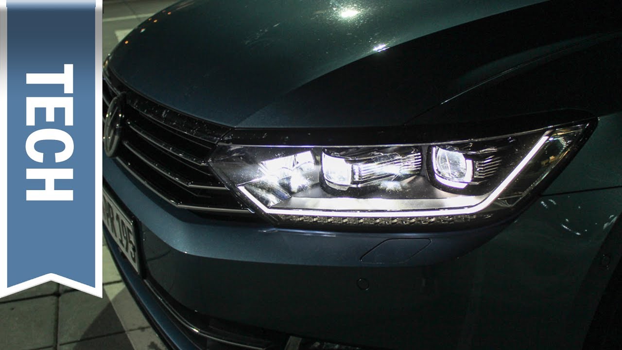 Volkswagen Active Lighting System (LED Scheinwerfer) im Passat