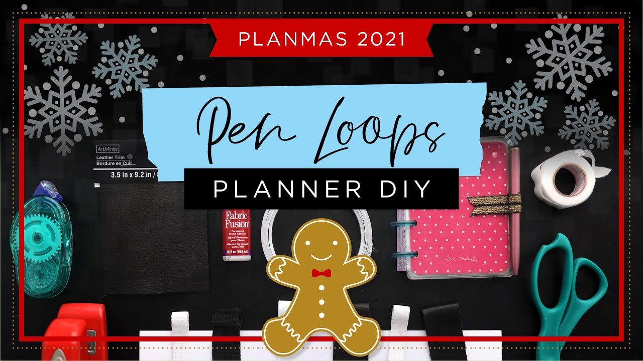 How to Create Custom Pen Loops For Your Planner / Journal / Notebook :: Planner DIY
