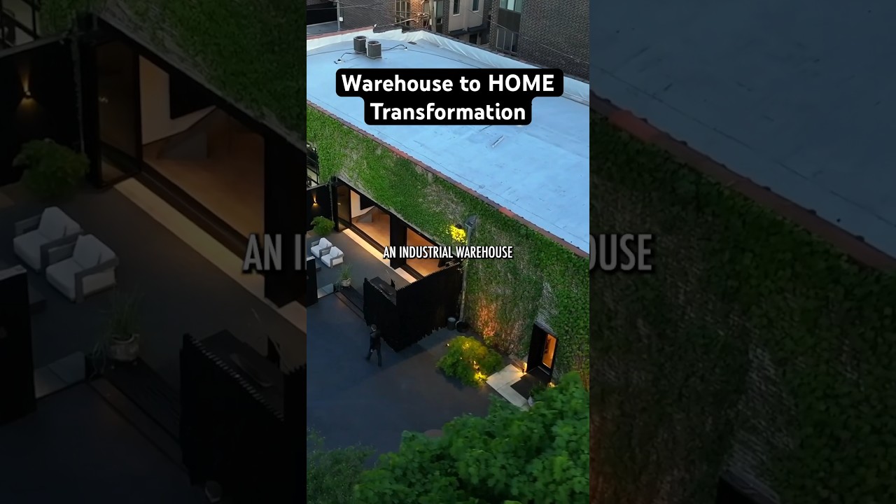 Chicago WAREHOUSE to LUXURY HOME transformation