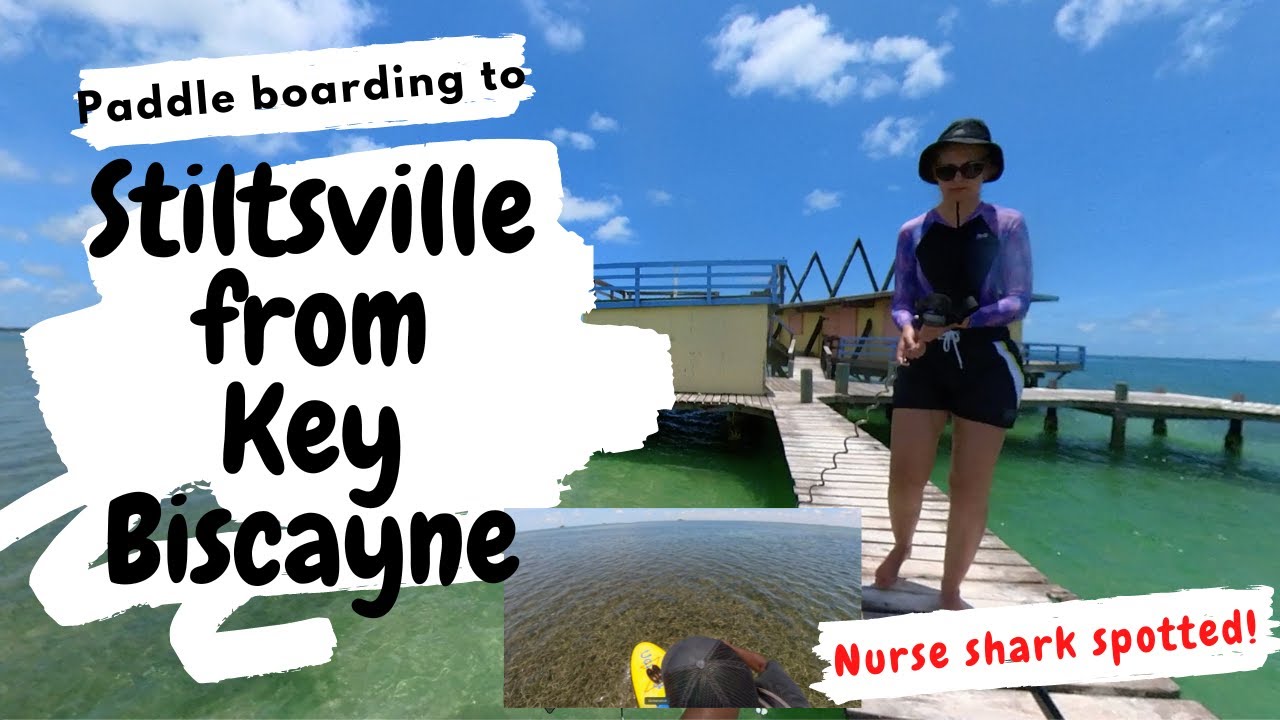 Paddle boarding Miami - To Stiltsville from Key Biscayne