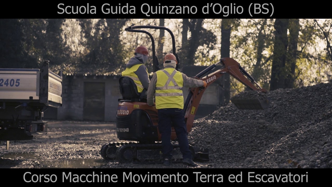 Corso miniescavatori