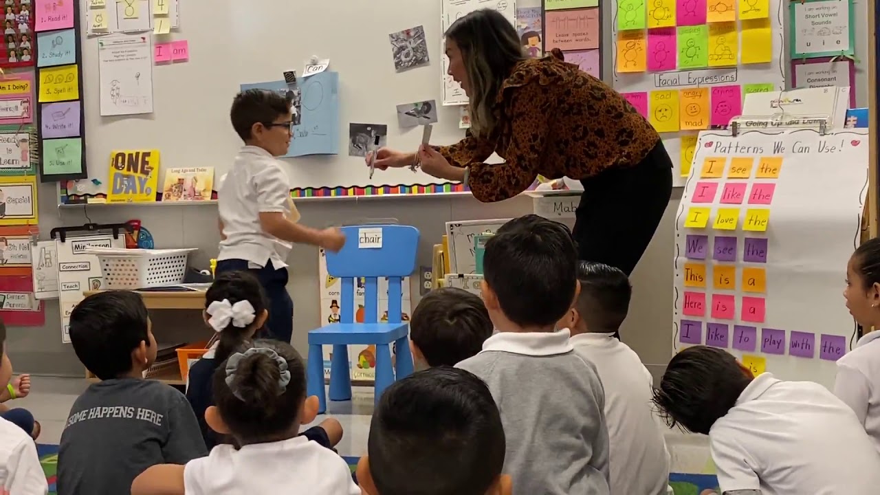 Interactive Writing Lesson- Kindergarten