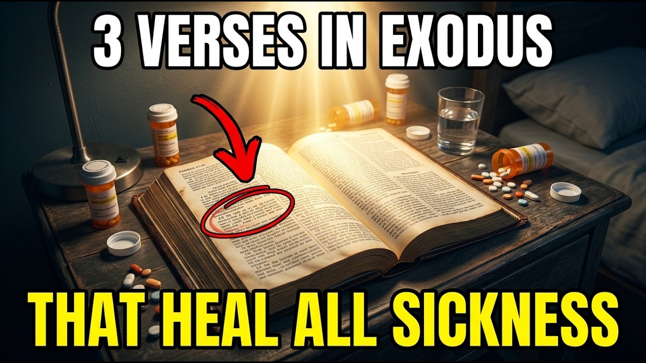 3 Verses In EXODUS That HEAL All Sickness (Healing Prayer)