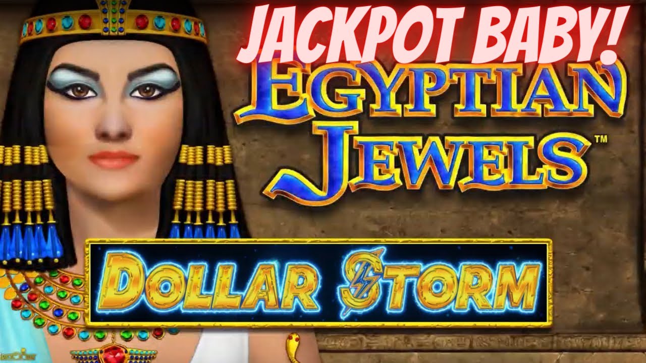 JACKPOT! EGYPTIAN JEWELS DOLLAR STORM SLOT MACHINE LIVE PLAY AT THE WYNN LAS VEGAS