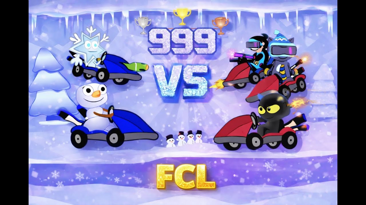 999 vs FCL - The Blizzard of CTF Icebreakers Smashkarts - SECOND GROUP MATCH (2/4)