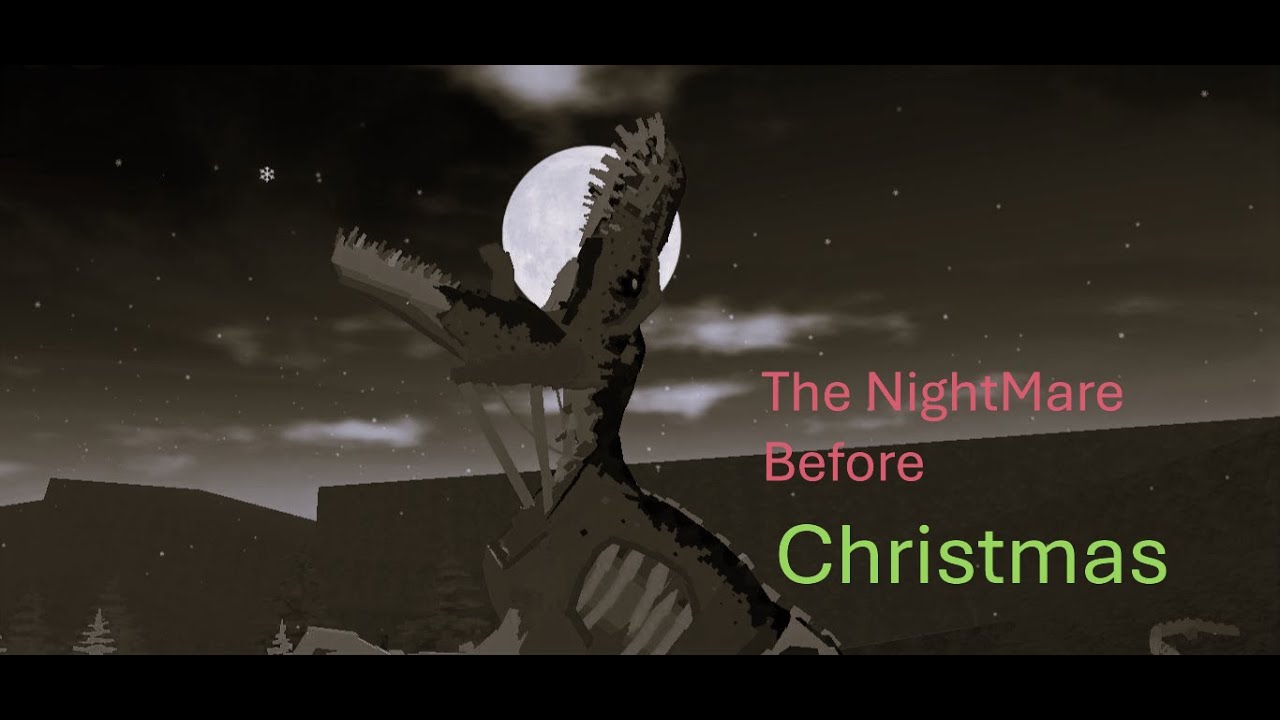 The Nightmare Before Christmas| Jurassic Blocky cinematic