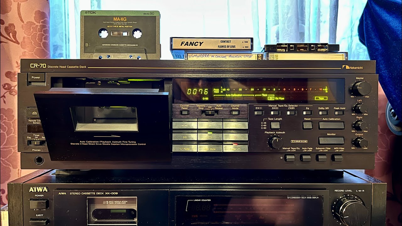 Nakamichi CR70, беседуем о деке