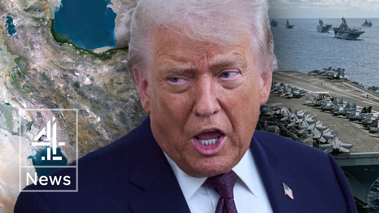 Trump: 'Massive armada' bears down on Iran in major escalation