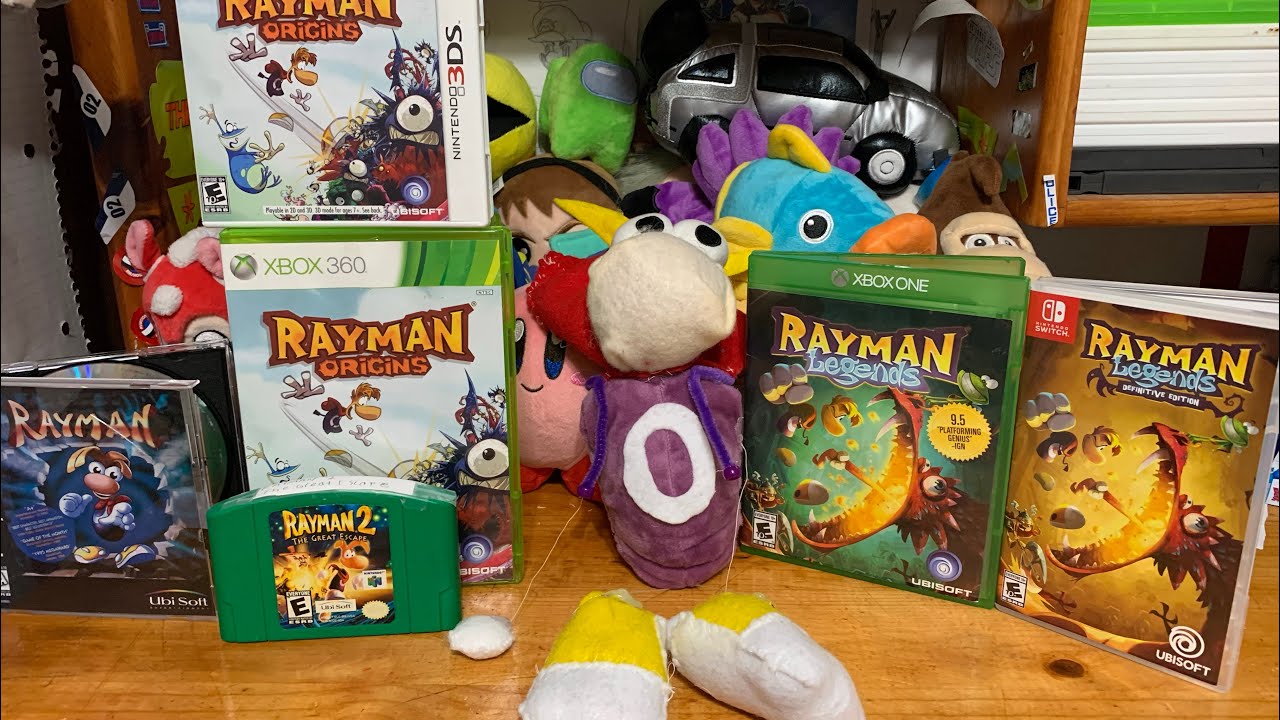 My custom Rayman plush!