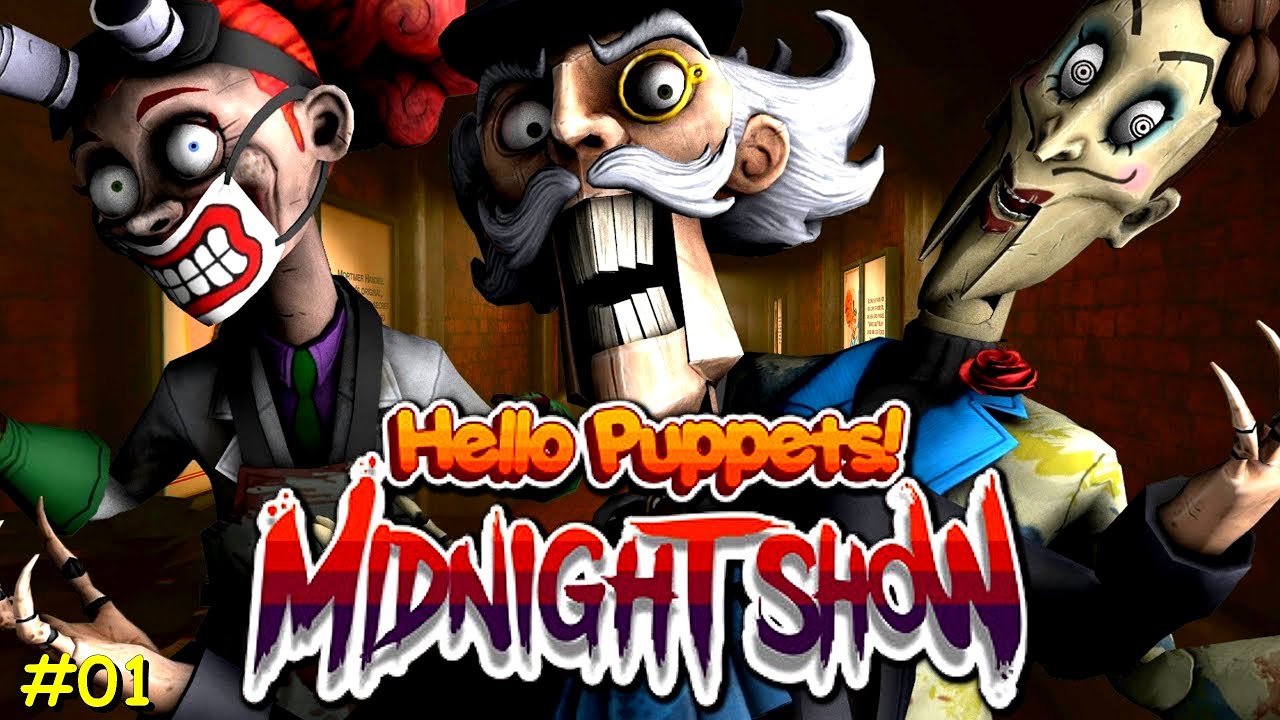 Hello Puppets: Midnight Show (акт 1-3) Прохождение геймплея
