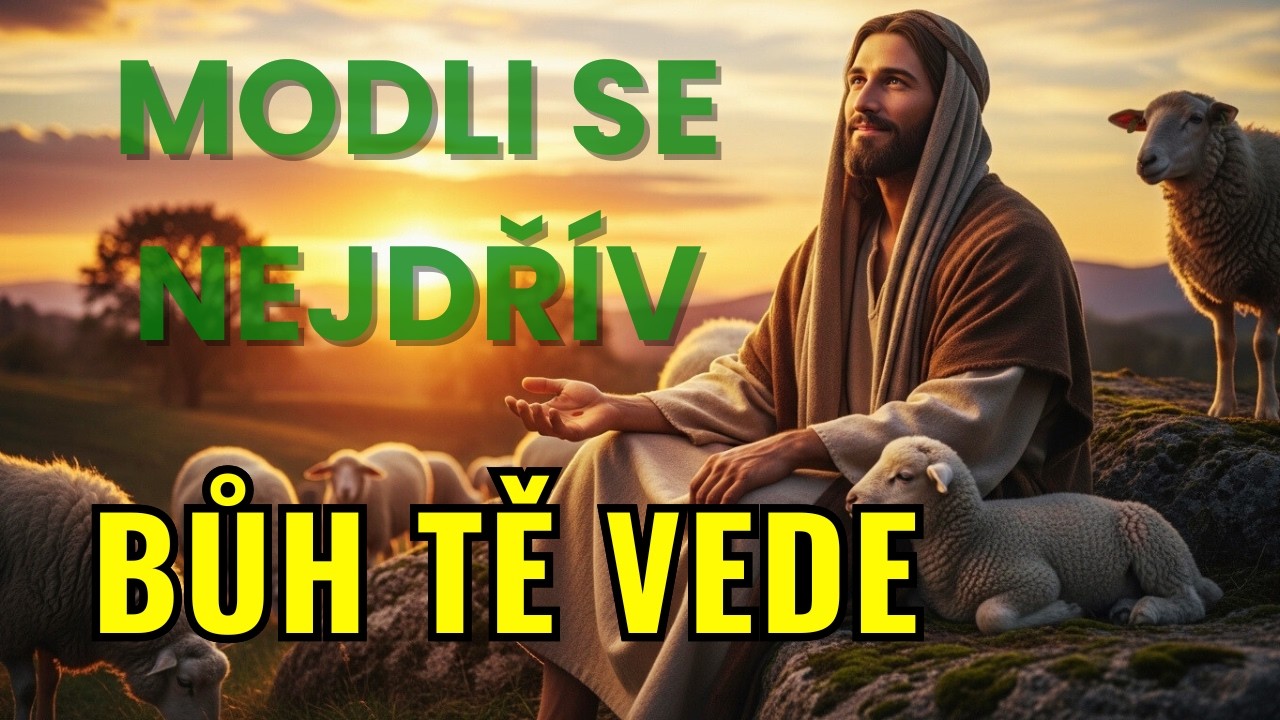 🌄Neudělej dnes toto rozhodnutí bez modlitby – Bůh chce vést tvé kroky