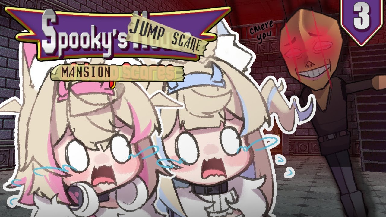 【SPOOKY'S JUMP SCARE MANSION】scaredy puppies no more! 🐾