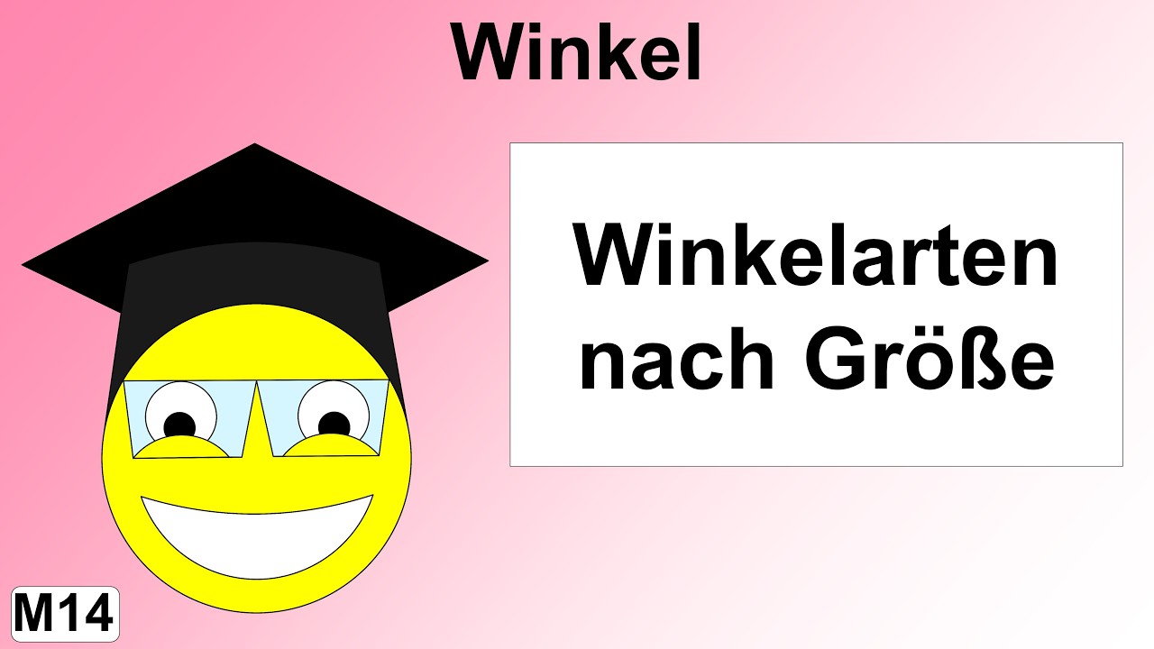 🎓 M14 Winkelarten nach Größe