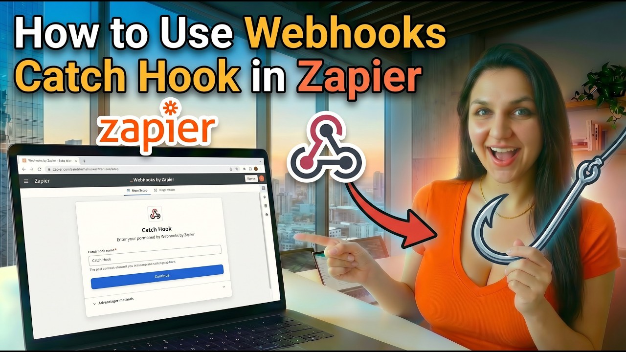 Как использовать веб-хуки Catch Hook в Zapier