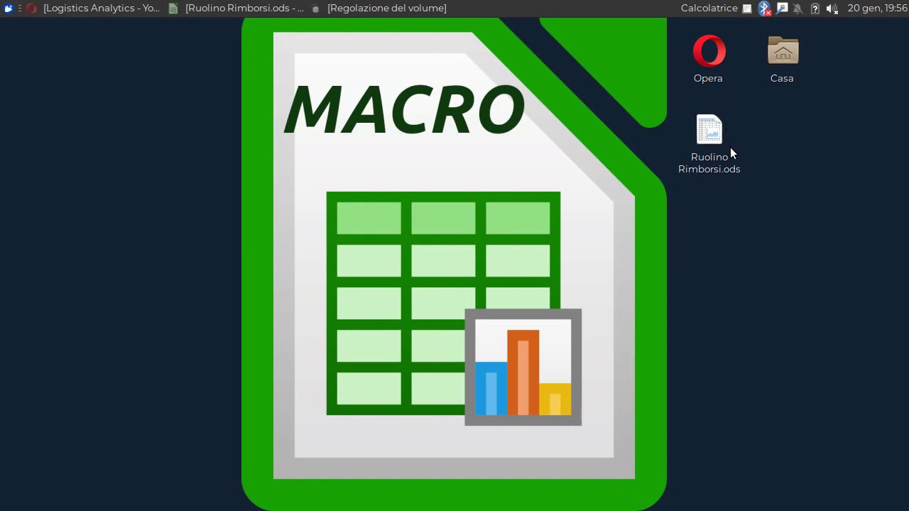 ✔ Registrare le Macro nei fogli di calcolo (LibreOffice Calc)
