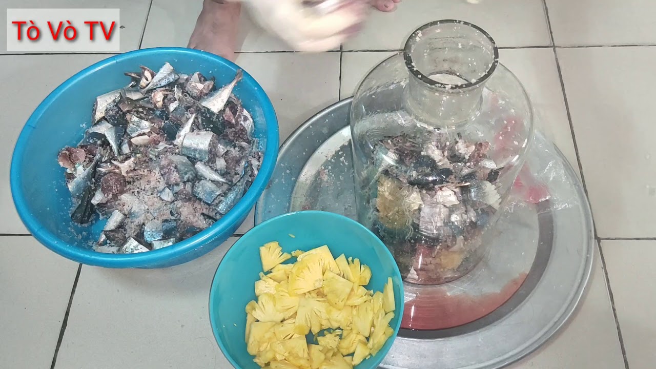 Cách làm nước mắm cá nục chuẩn nhất.