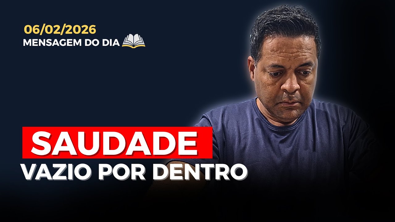 Quando a saudade aperta | ROTINA E ORAÇÃO