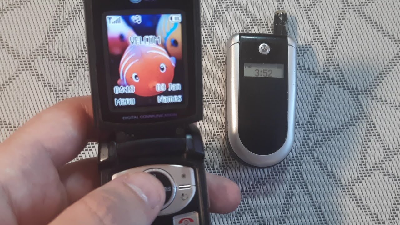 F2410 + Motorola V180 at the same time