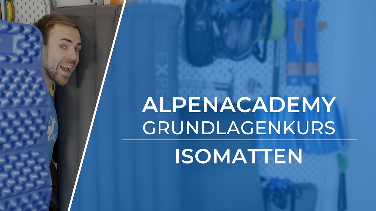 ISOMATTEN - Welches es gibt und wieso! | Bergsteigen Grundlagenkurs