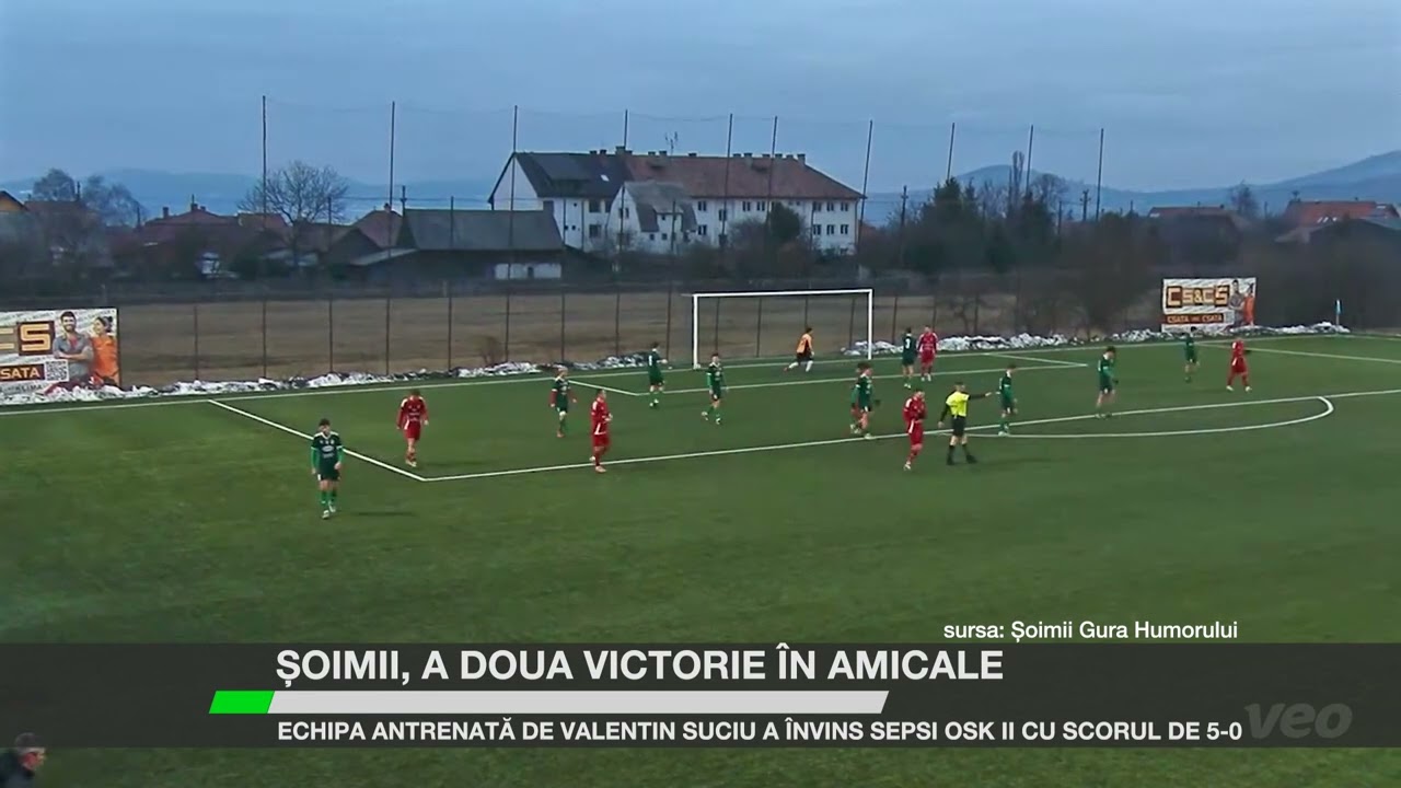 Șoimii, a doua victorie în amicale