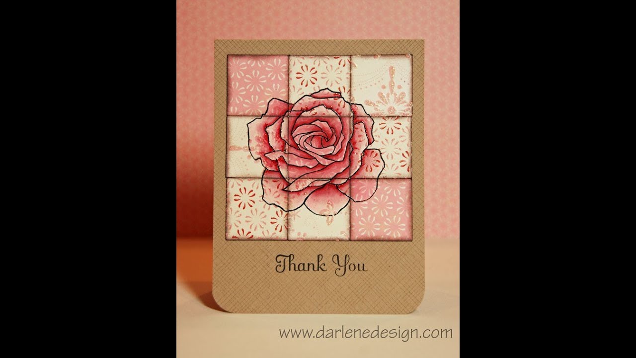 Copics on Patterned Paper