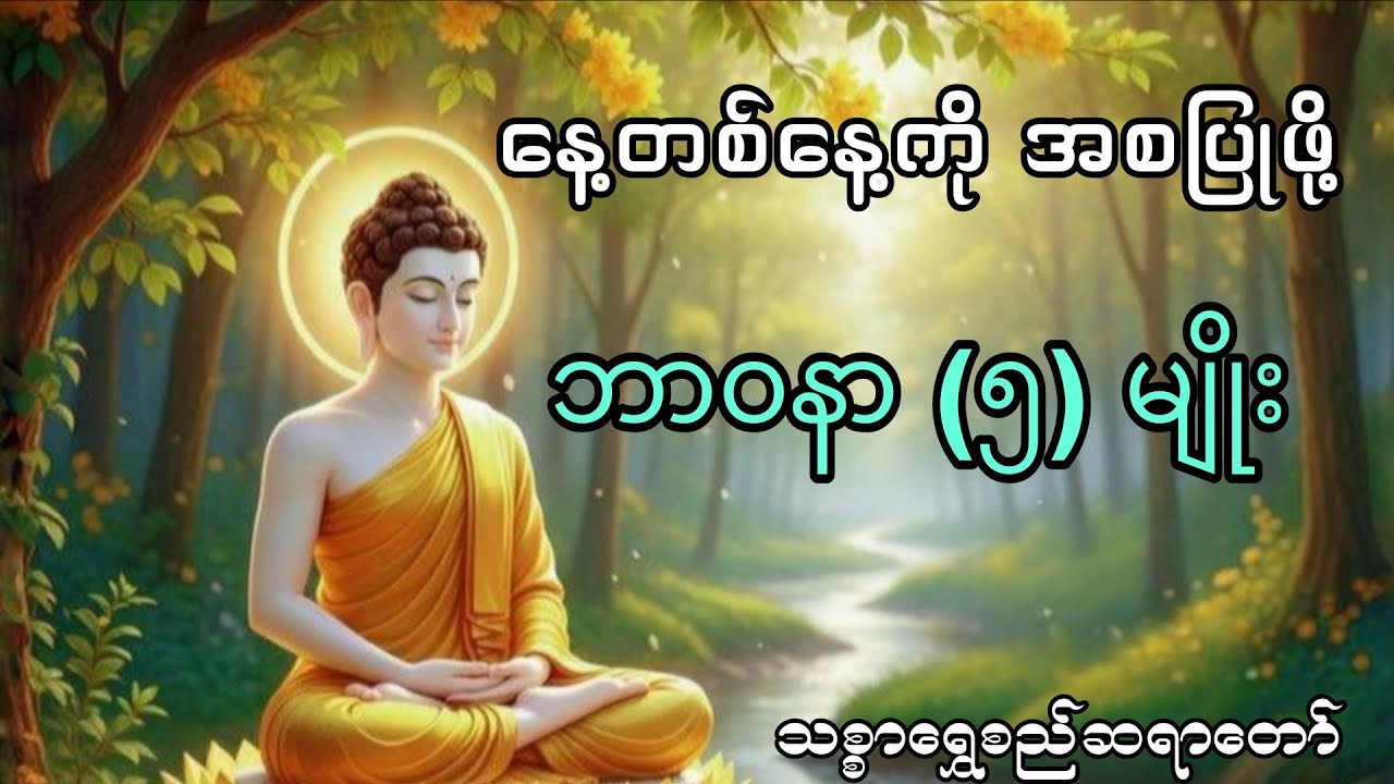ဒီ (၅)နည်းနဲ့ ကိုယ့်ရဲ့ တစ်နေ့တာ ကို စတင်ပါ (သစ္စာရွှေစည်ဆရာတော်) 