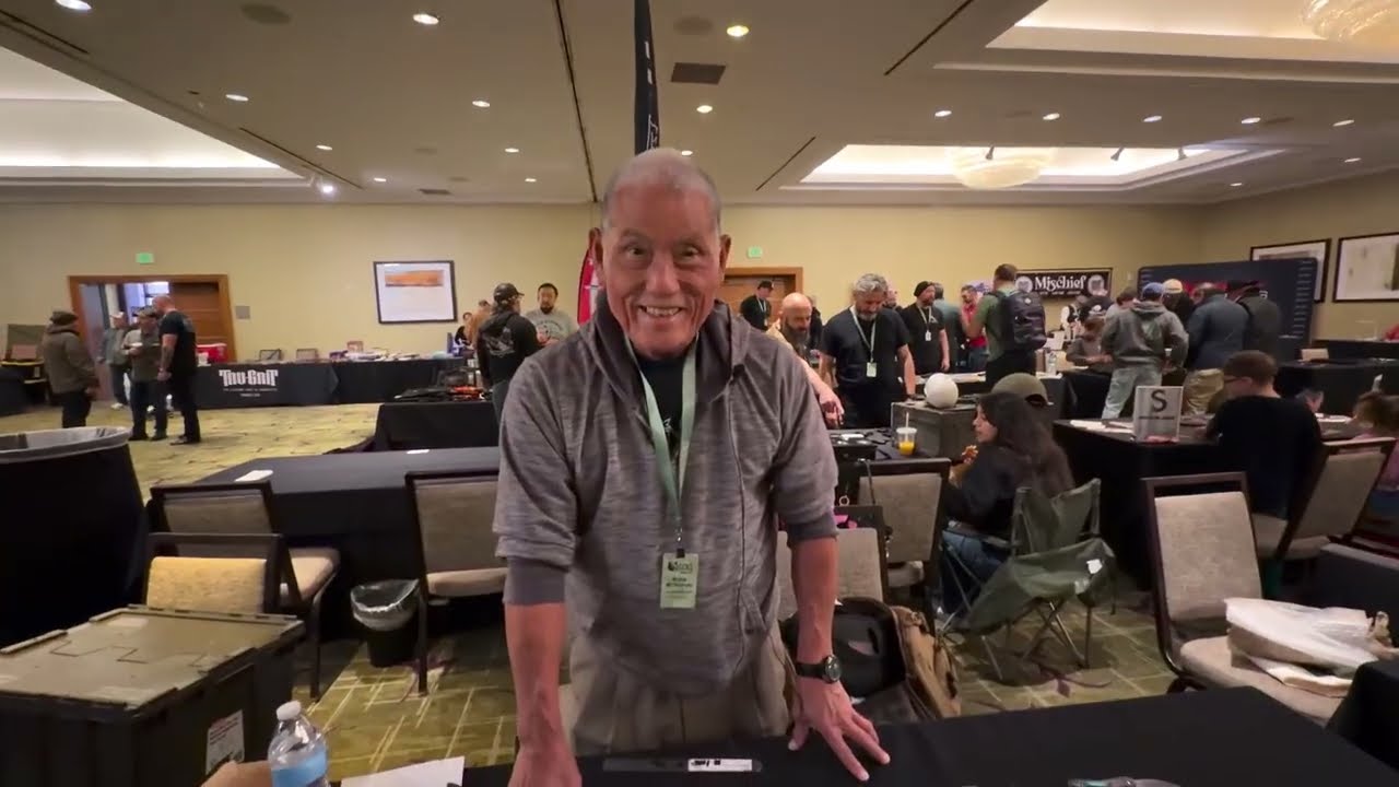 Ross Mitsuyuki of Hawaii CCKS “California Custom Knife Show” Spring EventCosta Mesa, California