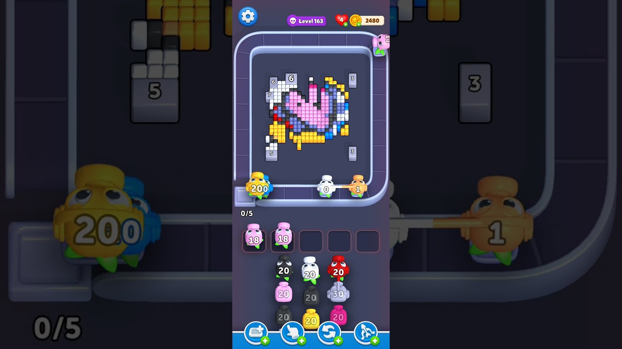 Level 163. Color Blast Block Shooter