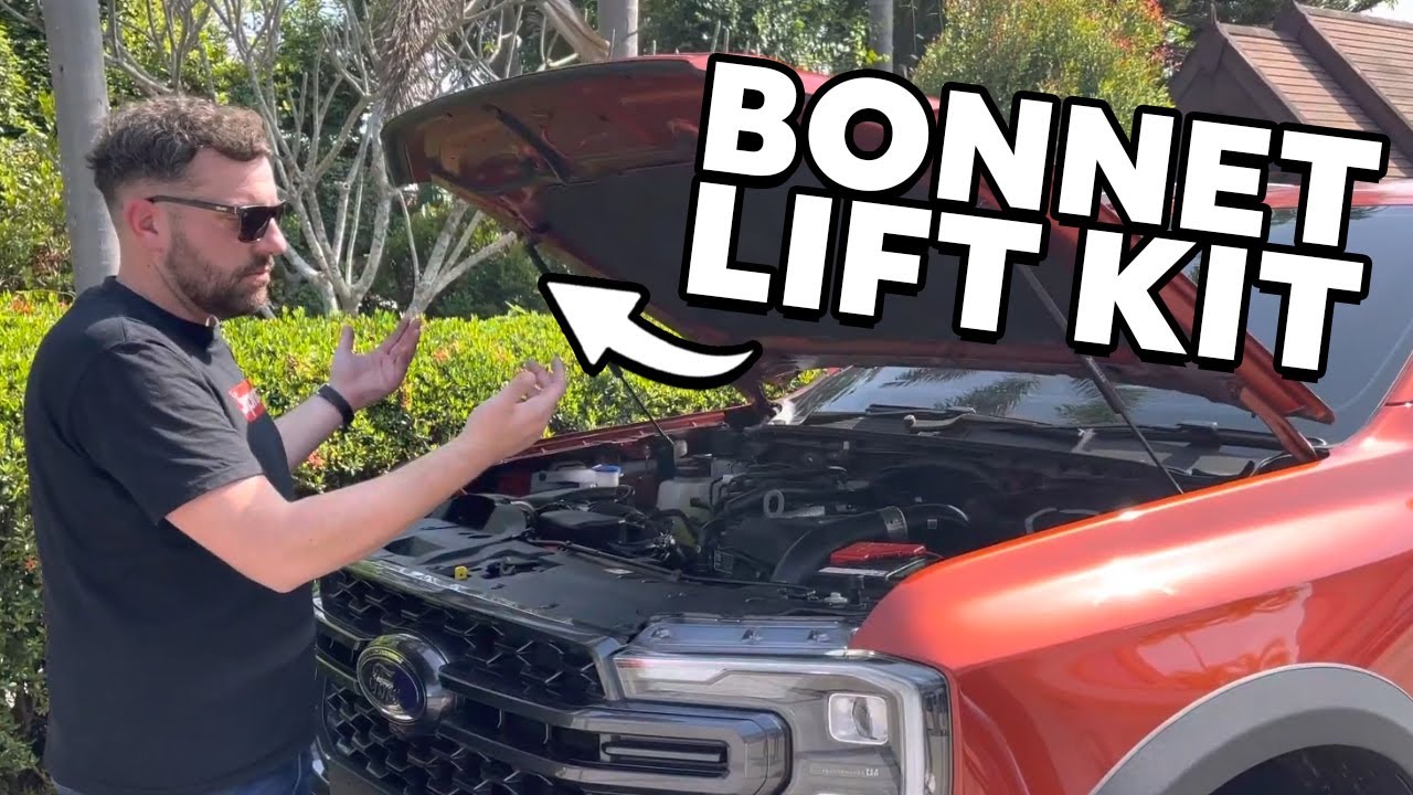 Next Gen 2023 Ford Ranger Bonnet Lift / Hood Strut Kit