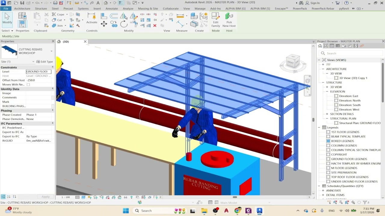 Reviews Family Cutting Rebars Workshop