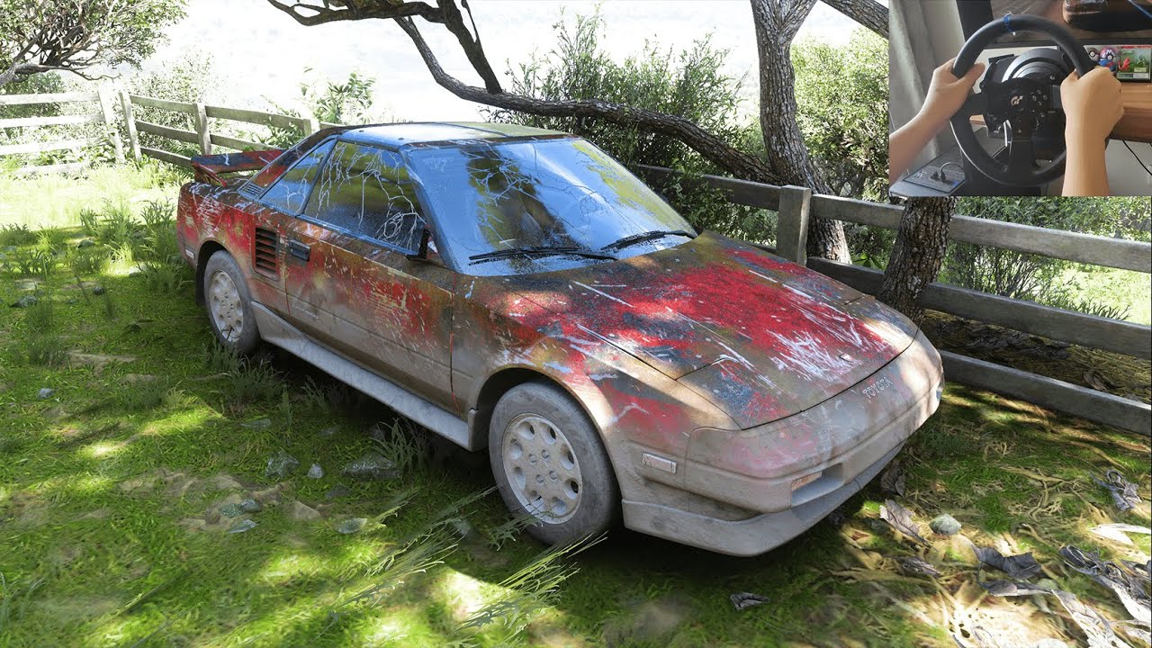 Rebuilding TOYOTA MR2 SRC (790 HP) - Forza Horizon 5 | Thrustmaster T300RS Gameplay