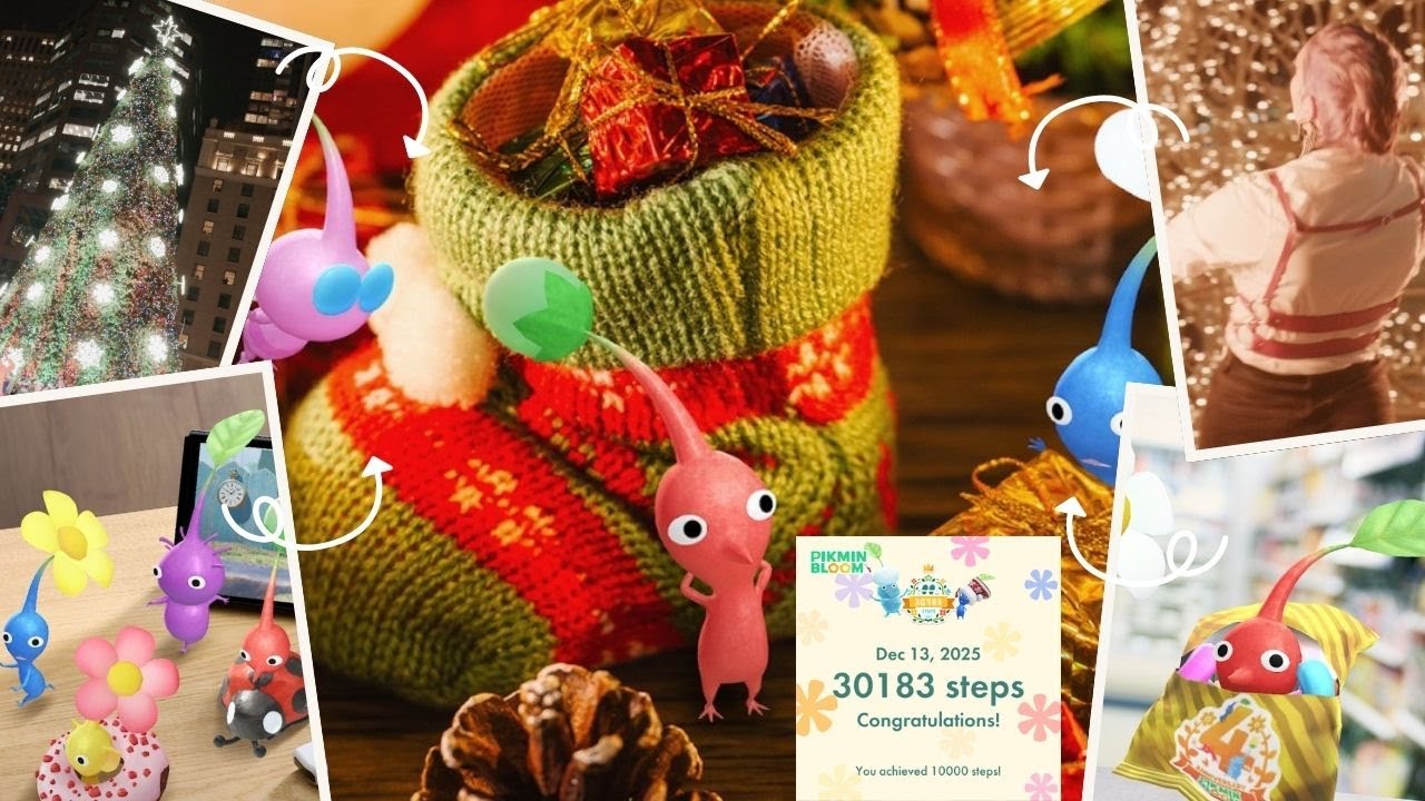 День сообщества Pikmin Bloom, Декорации из игрушек Pikmin 4, Уровни 110–111