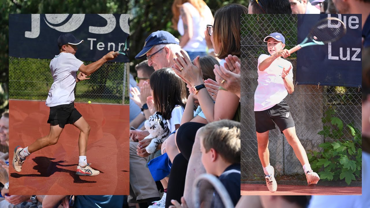 13-jähriges Wunderkind Flynn Thomas beim Tennisclub Maur